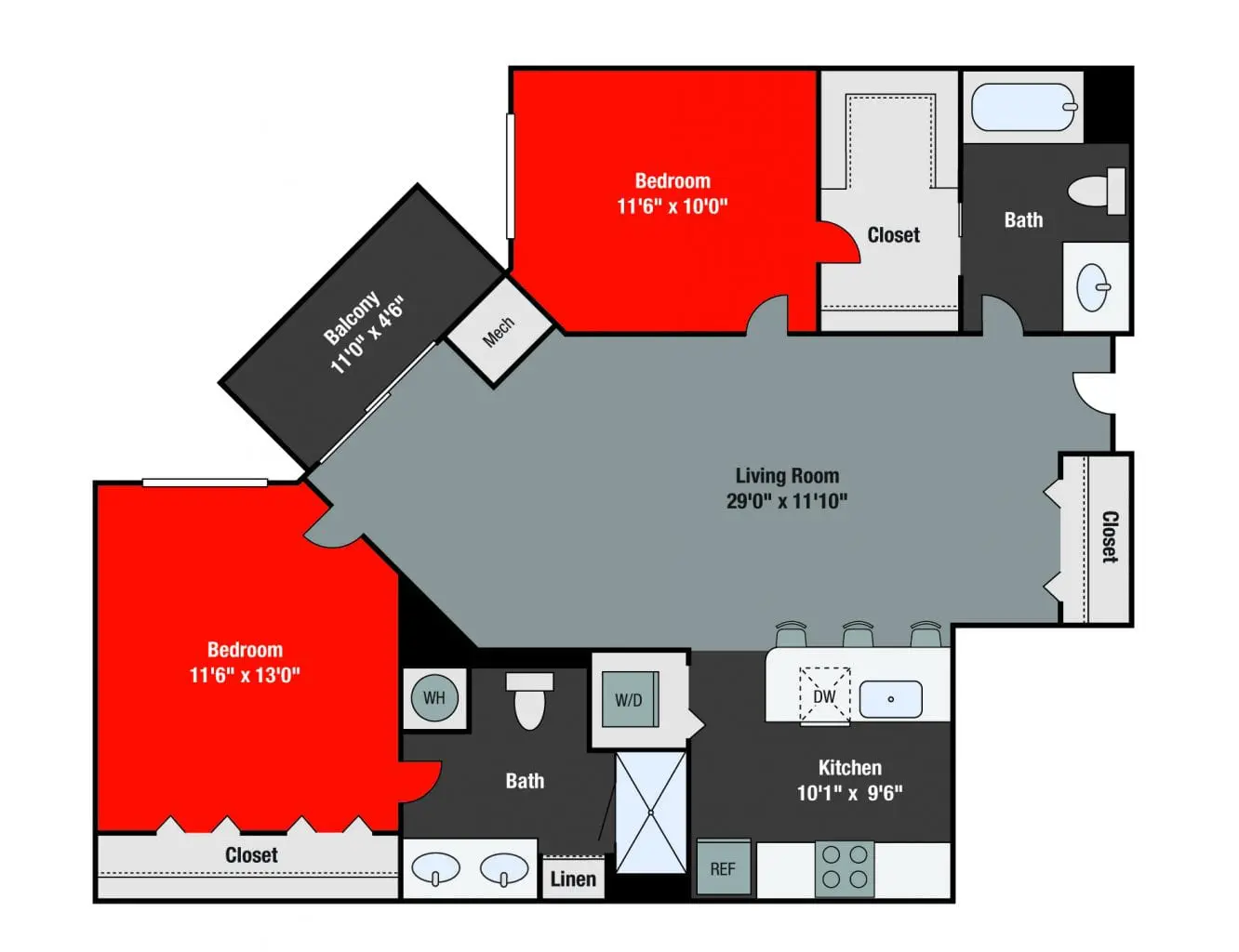 Apartments For Rent TGM NorthShore - Lawrence