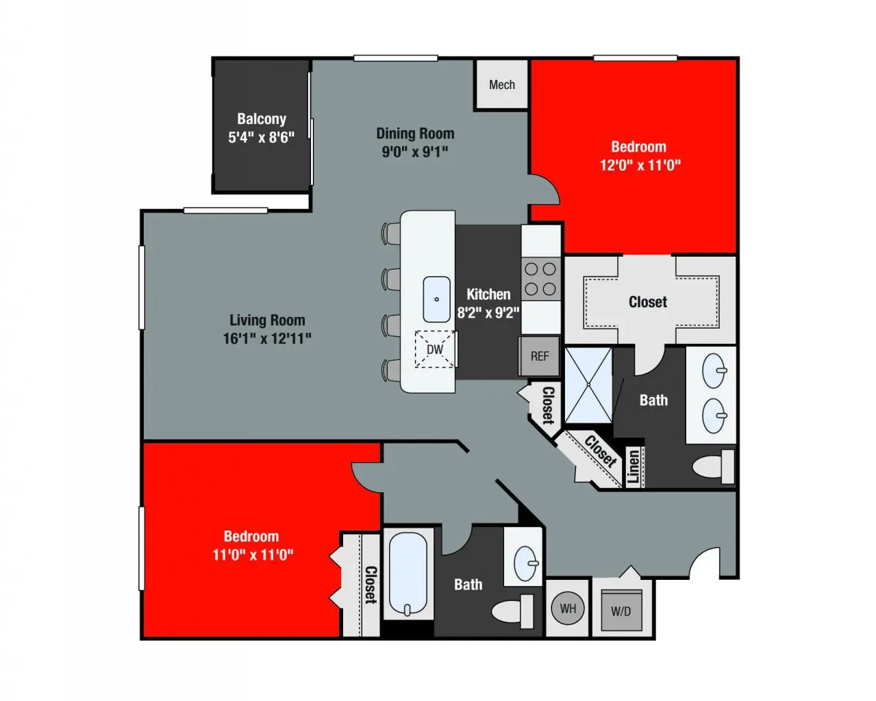 Apartments For Rent TGM NorthShore - Orleans